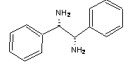 structue of (1<I>S</I>,2<I>S</I>)-1,2-Diphenyl-1,2-ethanediamine, the CAS No. is 29841-69-8