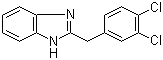 structue of 2-(3, 4-Dichlorobenzyl)-1<I>H</I>-benzo[d]imidazole, the CAS No. is 213133-77-8