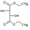 structue of Diethyl <I>D</I>-tartrate, the CAS No. is 13811-71-7