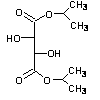 structue of Diisoprropyl <I>L</I>-tartrate, the CAS No. is 2217-15-4